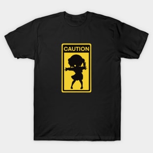 Warning sign - loli god’s T-Shirt